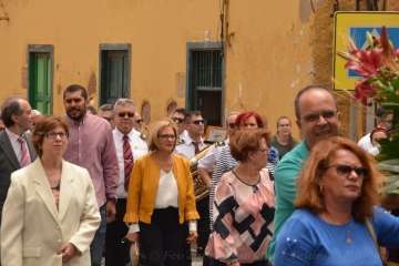 Misa, procesión y desfile de ganado en La Pardilla (Foto Francisco Javier Santana)